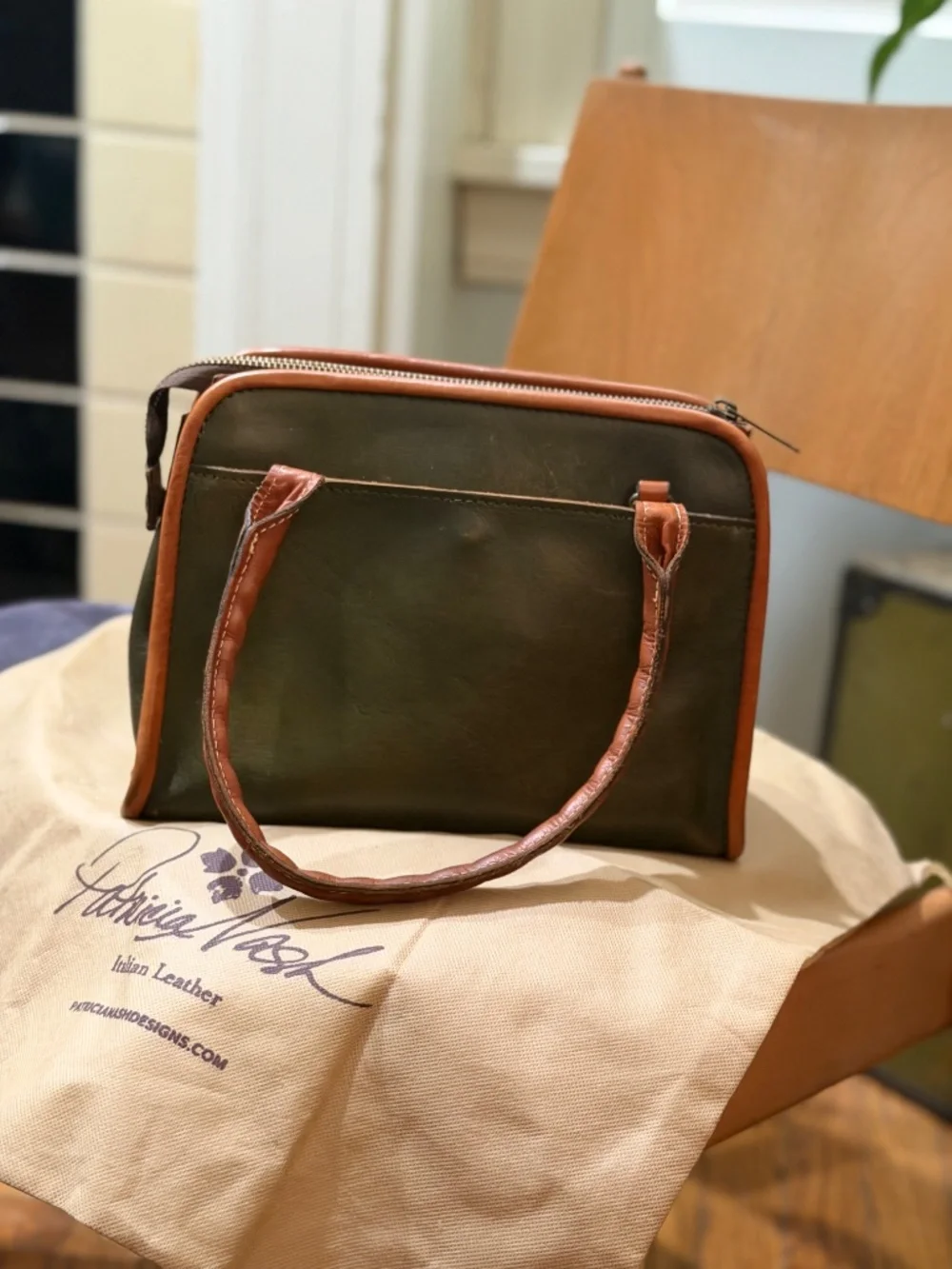 Patricia Nash Paris Satchel